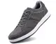LANGDU Freizeitschuhe Herren Sneaker Schuhe Walkingschuhe Leichtgewicht Atmungsaktive Sportschuhe Größe41-46EU (Grau 20,41EU)