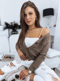 Dmsk svetr na knoflky MELANIA Barva okoldov