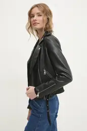 Biker jakna enska, rna barva