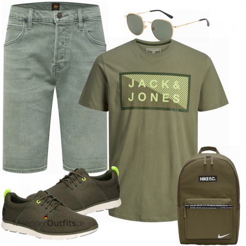 Grün Rucksack Nike Sportswear kombinieren
