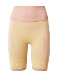 NIKE Sportshorts hellgelb / rosa