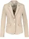 Gerry Weber Damen Blazer mit Revers geknöpfte Armschlitze, Langarm Blazer Langarm gefüttert unifarben Desert 38