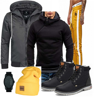 Outfit mit Blau/Grau Navahoo "Navahoo"