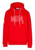 Rote Pullover mit Herzmuster image