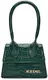 LEOCEE Mini Geldbörsen und Handtaschen für Damen Umhängetasche Berühmte Marke Totes Luxus Designer Handtaschen Krokodilmuster-Grün