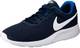 Nike Herren Tanjun Laufschuhe, Blau (Midnight Navy Blau/Weiß/Game Royal Blau), 42.5 EU