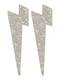 Essentiel Antwerp Ohrringe silber / offwhite