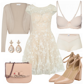 Outfit mit Beige Calida "Fr den Abend"