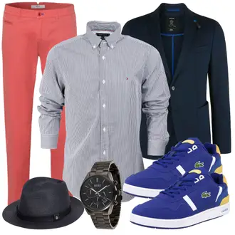 Business Outfits mit Schwarz Anzug S.Oliver "Buro Outfit"