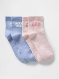 Socks with logo, 2 pairs - Women's