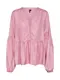 VERO MODA Bluse VMCHARLIE L/S TOP pink