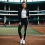 Stiefel mit Sport Leggings kombinieren image