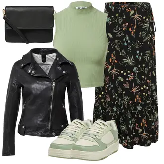 Outfit mit Sneaker Pull&Bear "Perfekt für den Frühling"