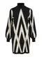 OBJECT Kleid ''''Ray'''' schwarz / wei