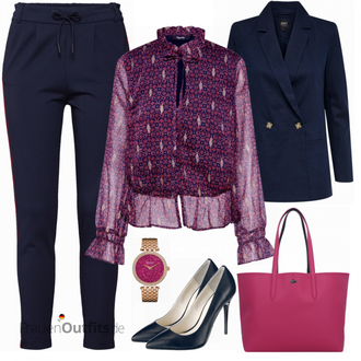 Outfit mit Lila Tigha "Lara"