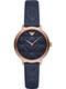Emporio Armani Damenuhr nachtblau / rosegold