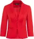 HALLHUBER Basic-Blazer SOFIA mit Bio-Baumwolle rot