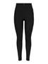 Női Fekete Magas Derék Jóga Leggings image