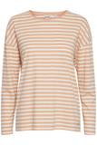 Orange Stripes Chemisiers Grandes Tailles pour Femme image