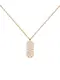 P D PAOLA Kette gold / silber
