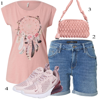 Air Max 270 Outfit sa Pink/Vinski Crveno Tenisica za fitness/Obuća za trening/Tenisica za tenis/gimnastička papuča/Tenisica za košarku/cipela za trčanje/cipela za dizanje utega Nike Sportswear "Ljetni outfiti"