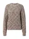 ESPRIT Pullover rostbraun / hellbraun / grnmeliert / weimeliert