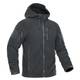 KEFITEVD Tactical Hoodie Herren Fleece Winterjacke Warm Windjacke Militär Jacke Herbst Übergangsjacke mit Kapuze Thermojacke Arbeitskleidung Männer Grau M
