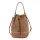 TIAASTAP Handtasche damen Umhängetasche Sommer Gewebte Strandtasche Basttaschen Strohtaschen Boho Tasche Häkeltasche Crossbody Gehäkelte Tasche für Urlaub Reisen Freizeit, Beige