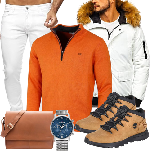 Gelb Timberland kombinieren