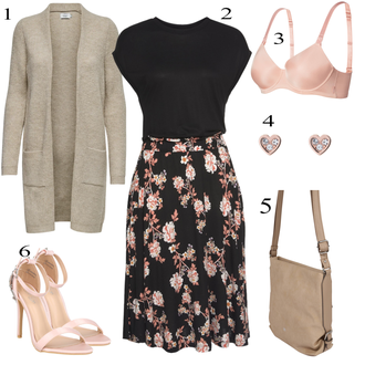 Outfit sa Bijela Stud Naušnica Set naušnica Ted Baker "Zimski outfit"