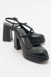 CAPE ern Koen Dmsk Boty na Platform s Podpatkem