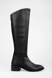 Women's Breeze Black Leather Boots