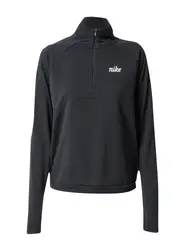 NIKE Sportshirt schwarz / weiß