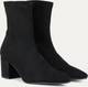 S di Sergio enkellaars zwart suedine stretch art.VINCE botin, maat 39