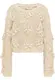 IZIA Pullover beige / eierschale / wei / pink