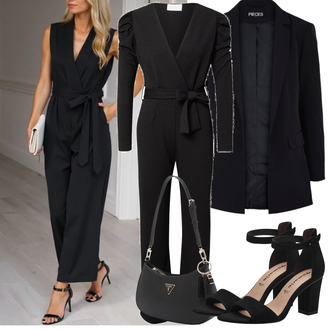 Elegantan, Sportski Ljeto Outfit sa Crna/Narandžasta/Crvena Torba Za Preko Ramena/Torba preko ramena/Torba za pisma/Mala Torbica/Torbica Guess "Proljetni Outfit"Look: Premium, Vintage, Metal, Elegantan, Ured, cool