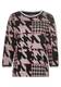STREET ONE Shirt mauve / rot / schwarz