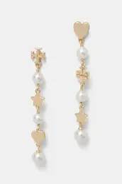 Uhani Kira Linear Pearl 167336-137