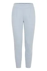 ICHI IHKATE Pique PA Damen Hose Stoffhose Regular Fit, Größe:M, Farbe:Forever Blue (164019)