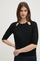 Pulover enski, rna barva, 251TP3490