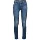ESPRIT Gerecycled: slim fit stretchjeans met middelhoge taille