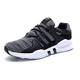 HUSK''''SWARE Laufschuhe Herren Sportschuhe Joggingschuhe Turnschuhe Walkingschuhe Straßenlaufschuhe Sneaker,Schwarz Grau,43 EU