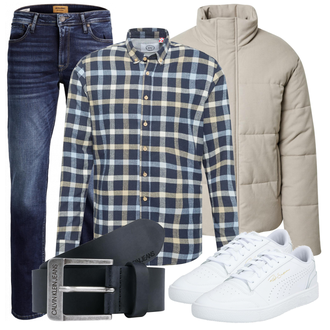 Outfit mit Weiß Sneaker/Leder Sneaker Puma "Perfekt für den Herbst"