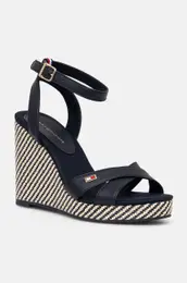 Sandali IM RAFFIA SANDAL mornarsko modra barva, FW0FW08224
