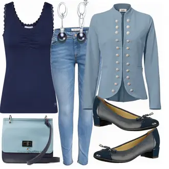Outfit mit Grau High Heel Geox "Geox SALE"