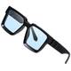 SHEEN KELLY Retro Millionaire Sonnenbrille Square Metal Punk Rock Hip Hop Sonnenbrille Männer Frauen