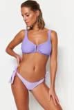 Škrlatna Bikini velikih velikosti za dame image