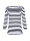 NEW LOOK Shirt blau / weiß