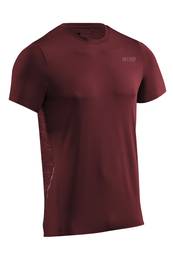 Men's T-Shirt Round Neck SS Dark Red