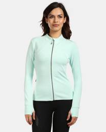 Women's sports sweatshirt without hood LAJEN-W Menthol